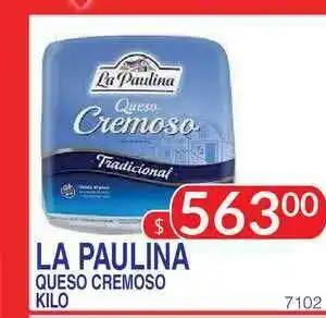 Masivos La Paulina Qeuso Cremoso oferta