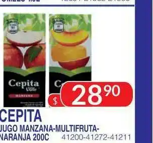 Masivos Cepita Jugo Manzana-multifruta-naranja 200c oferta