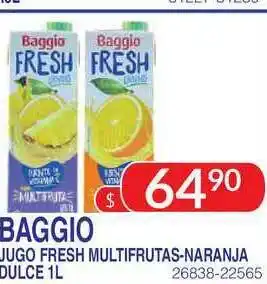Masivos Baggio Jugo Fresh Multifrutas-naranja Dulce 1l oferta