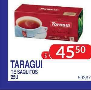 Masivos Taragui Te Saquitos 25U oferta