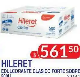 Masivos Hileret Edulcorante Clasico Forte Sobre 500U oferta