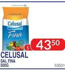 Masivos Celusal Sal Fina 500G oferta