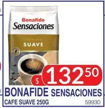 Masivos Bonafide Sensaciones Cafe Suave 250G oferta