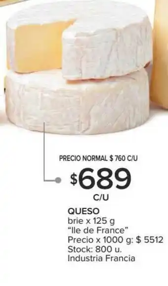Carrefour Express Queso Brie X 125g oferta