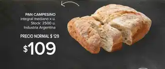 Carrefour Express Pan Campesino oferta