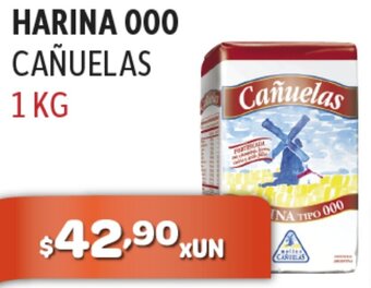 El Milagro Mayorista Harina 000 Cañuelas 1kg oferta