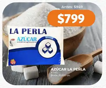 Supermercados Tadicor AZÚCAR LA PERLA X 1KG oferta