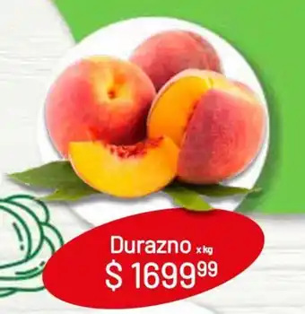 Makro Durazno x kg oferta