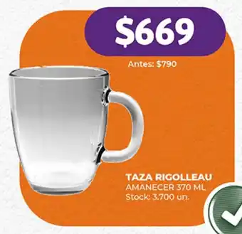 Supermercados Tadicor TAZA RIGOLLEAU AMANECER 370 ML oferta
