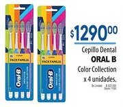 Supermercados Mariano Max Cepillo Dental ORAL-B Color Collection x 4 unidades. oferta