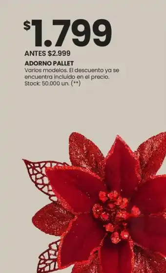 Changomas ADORNO PALLET Varios modelos oferta