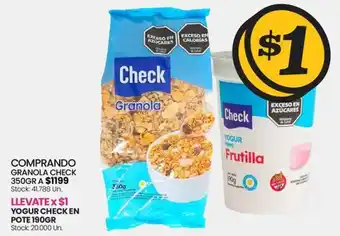 Changomas GRANOLA CHECK 350GR oferta