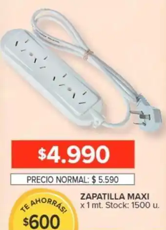 Carrefour ZAPATILLA MAXI x 1 mt. oferta