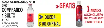 Masivos ALCOHOL BIALCOHOL 70° 1L X 12U oferta