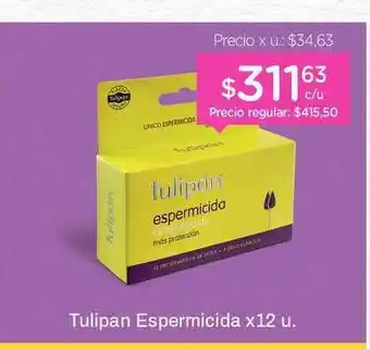 Farmacity Tulipan Espermicida oferta