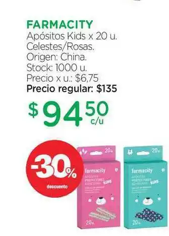 Farmacity Farmacity Apósitos Kids oferta