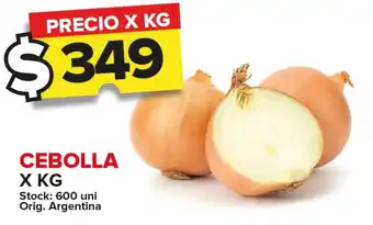 Carrefour Maxi CEBOLLA X KG oferta