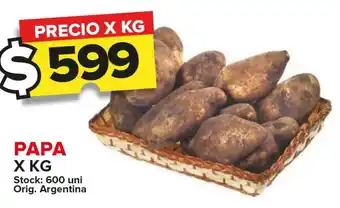 Carrefour Maxi PAPA X KG oferta