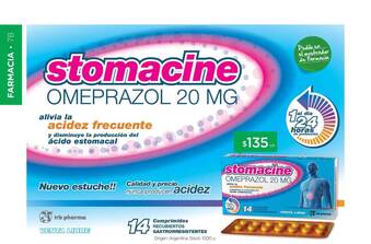 Farmacity Stomacine Omeprazol 20mg oferta