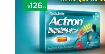 Farmacity Actron Ibuprofeno 400 Mg oferta
