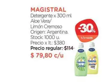 Farmacity Magistral Detergente 300ml oferta