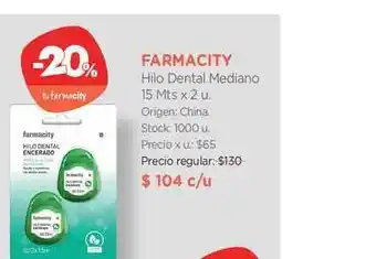 Farmacity Farmacity Hilo Dental Mediano oferta