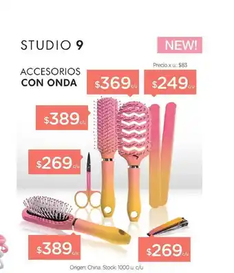 Farmacity Studio 9 Accesorios Con Onda oferta