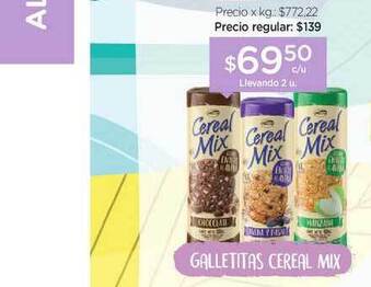 Farmacity Galletitas Cereal Mix oferta
