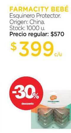 Farmacity Farmacity Bebé Esquinero Protector oferta