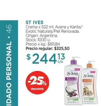 St Ives Crema 532ml