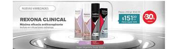 Farmacity Rexona Clinical Màxima eficacia antitranspirante oferta