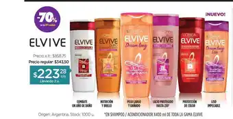 Farmacity Elvive En Shampoo - Acondicionador oferta
