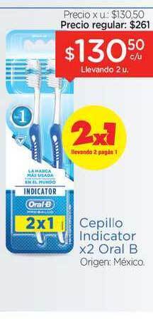 Farmacity Oral B Cepillo Indicator x2 oferta