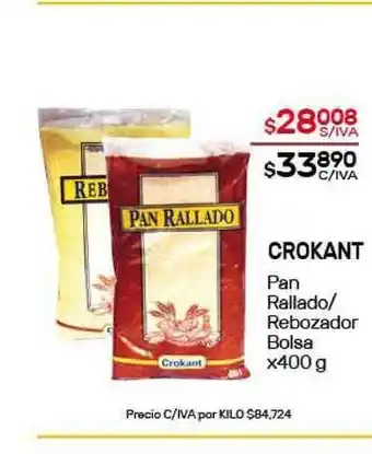 Nini Mayorista Crokant Pan Rallado/Rebozador Bolsa x400 g oferta