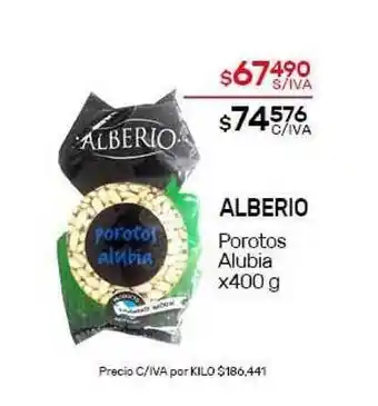 Nini Mayorista Alberio Porotos Alubia x400 g oferta