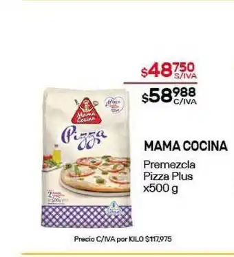 Nini Mayorista Mama Cocina Premezcla Pizza Plus x500 g oferta
