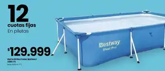 Changomas PILETA ESTRUCTURAL BESTWAY 3300 LTS oferta
