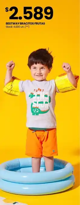 Changomas BESTWAY BRACITOS FRUTAS oferta