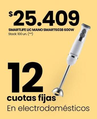 Changomas SMARTLIFE LIC MANO SMART6038 600W oferta