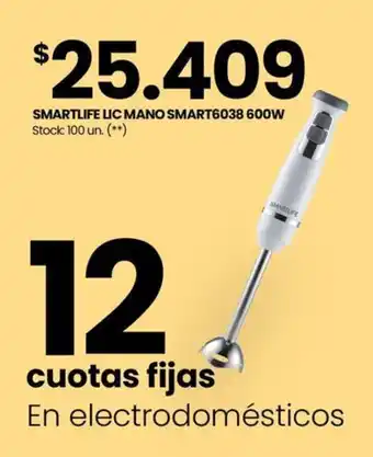 Changomas SMARTLIFE LIC MANO SMART6038 600W oferta