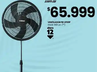Changomas VENTILADOR PIE VP20P oferta