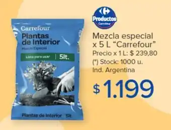 Carrefour Mezcla especial x 5 L "Carrefour" oferta