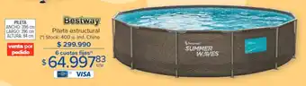 Carrefour Bestway Pileta estructural oferta
