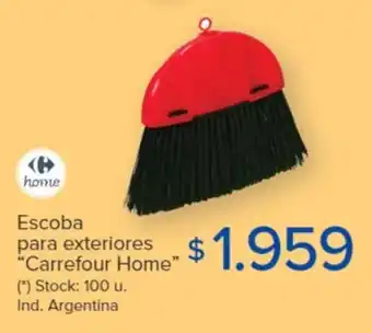 Carrefour Escoba para exteriores "Carrefour Home" oferta