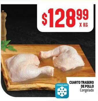 Makro Cuarto Trasero De Pollo Congelado oferta