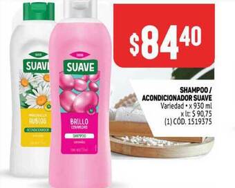 Makro Shampoo - Acondicionador Suave x 930ml oferta