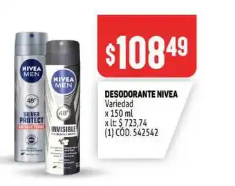 Makro Desodorante Nivea x 150ml oferta