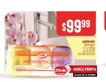 Makro Jabón M&K Multicolor oferta