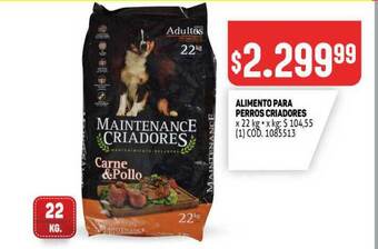 Makro Alimento Para Perros Criadores oferta