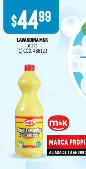 Makro Lavandina M&k x 1lt oferta